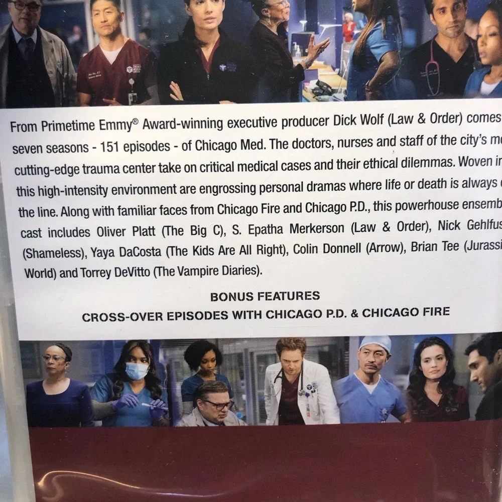 Chicago Med Seasons 1-7 - DVD  Boxset Used Condition - Picture 8 of 13